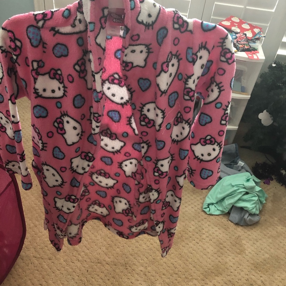 Hello kitty bath robe